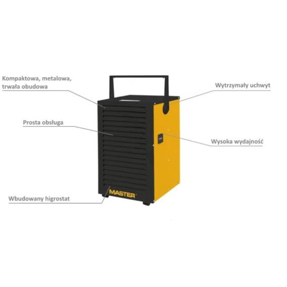 Obrázok pre MASTER DEHUMIDIFIER DH732P 30L/24h