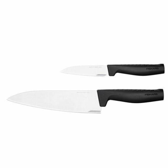 Obrázok pre FISKARS ZESTAW 2 NOŻY HARD EDGE DO OBIERANIA I SZEFA KUCHNI