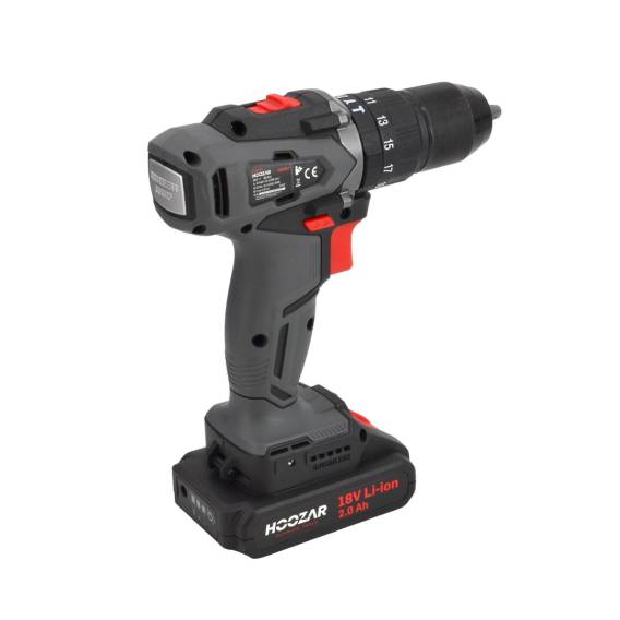 Obrázok pre HOOZAR WKRĘTARKA 18V 2x2.0Ah 45Nm CD45BL-D2