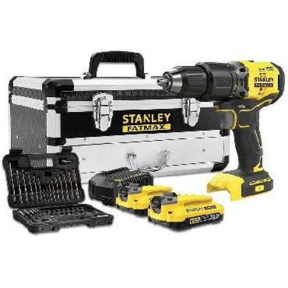 Obrázok pre STANLEY WKRĘTARKA V20 SFMCD715D2F 60Nm 2x2,0Ah +50ACC SKRZYNIA METAL ...