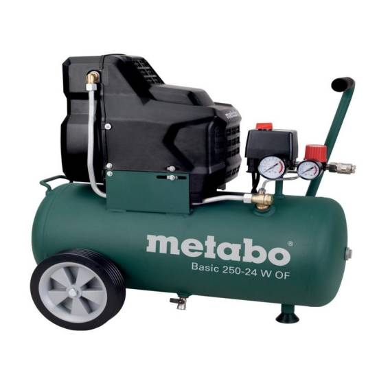 Obrázok pre Bezolejový kompresor METABO 230V 24L BASIC
