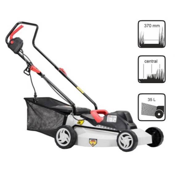 Obrázok pre NAC ELECTRIC LAWN MOWER 1500W 37cm LE15-37-PB-S