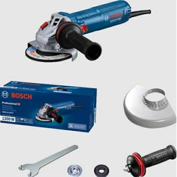 Obrázok pre Bosch GWS 12-125 S Professional úhlová bruska 12,5 cm 11000 ot/min 1200 W 2,2 kg