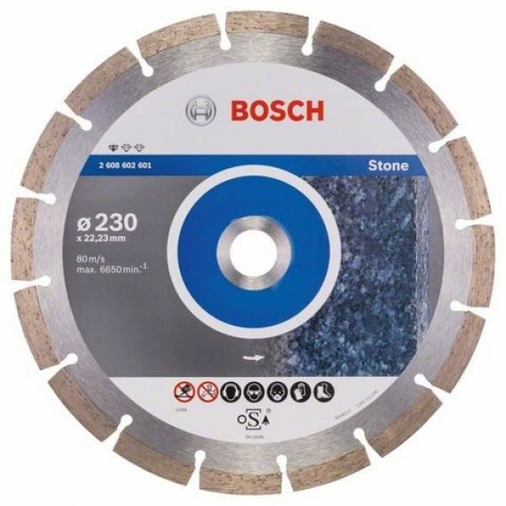 Obrázok pre BOSCH TARCZA DIAMENTOWA* 230x22 SEGMENTOWA STONE