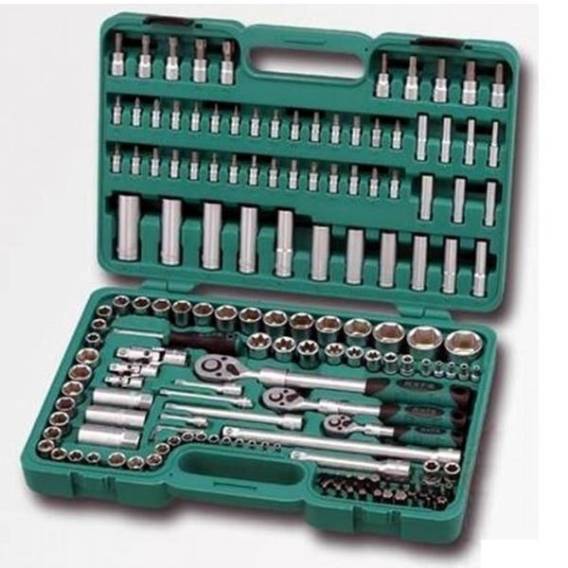 Obrázok pre HONITON WRENCH SET 155pcs.1/4"3/8"1/2" .