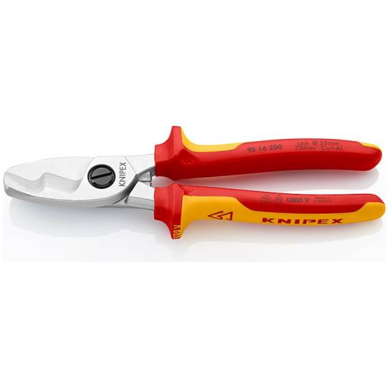 Obrázok pre Knipex 95 16 200 Řezačka kabelů Ruční řezačka kabelů
