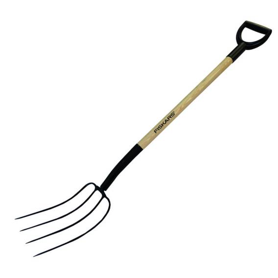 Obrázok pre FISKARS FORKS WOODEN SHAFT 4 TINES 250