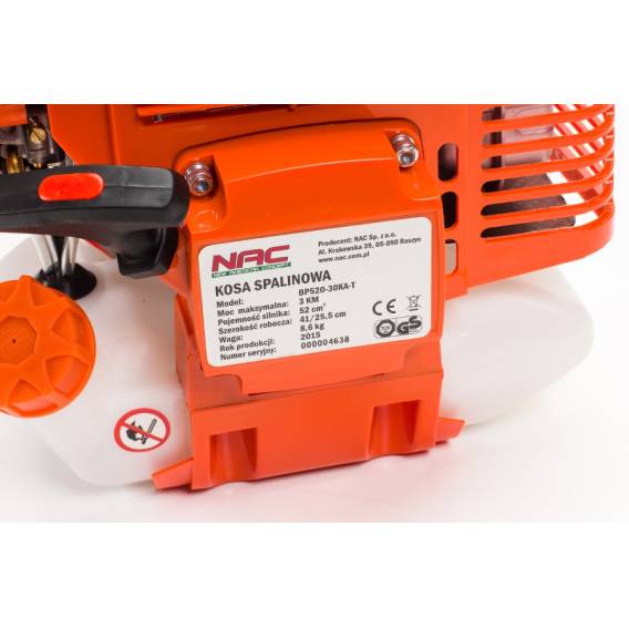 Obrázok pre NAC BRUSH CUTTER 52cc 2.7Nm ANTI-VIBRATION SYSTEM