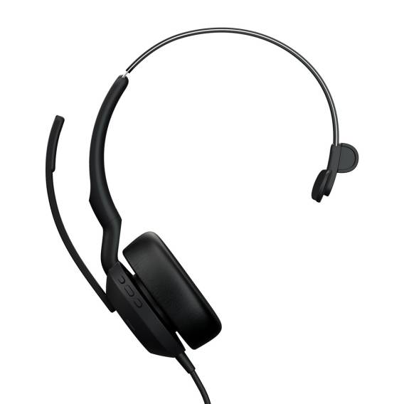 Obrázok pre Jabra Evolve2 50 Sluchátka s mikrofonem Kabel Přes hlavu Kancelář / call centrum Bluetooth