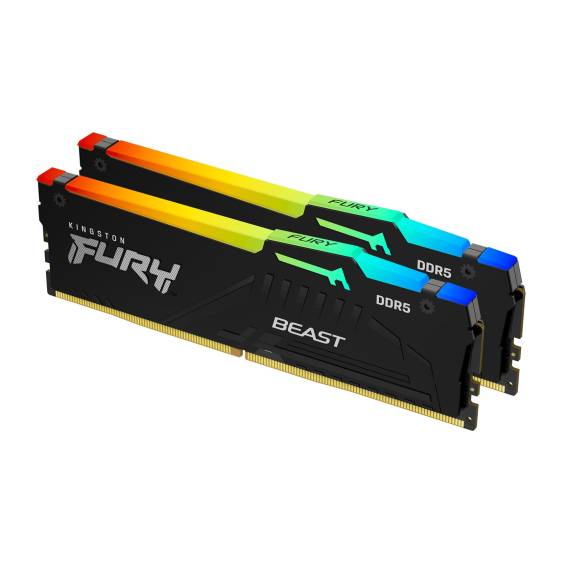 Obrázok pre Kingston Technology FURY Beast 16 GB 5600 MT/s DDR5 CL40 DIMM (sada dvou) RGB