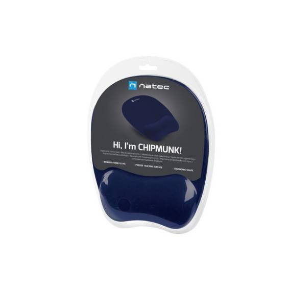 Obrázok pre NATEC MOUSE PAD CHIPMUNK NAVY BLUE 230X200MM MEMOR