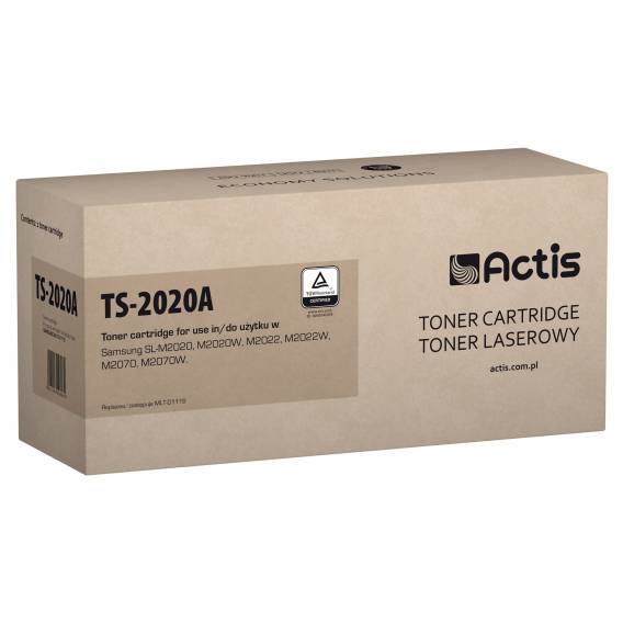 Obrázok pre Actis Tonerová kazeta TS-2020A (náhrada za Samsung MLT-D111S; Supreme; 1000 stran; černá)