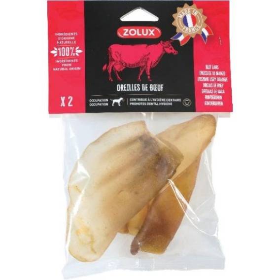Obrázok pre ZOLUX Beef ear - žvýkačka pro psa - 40g