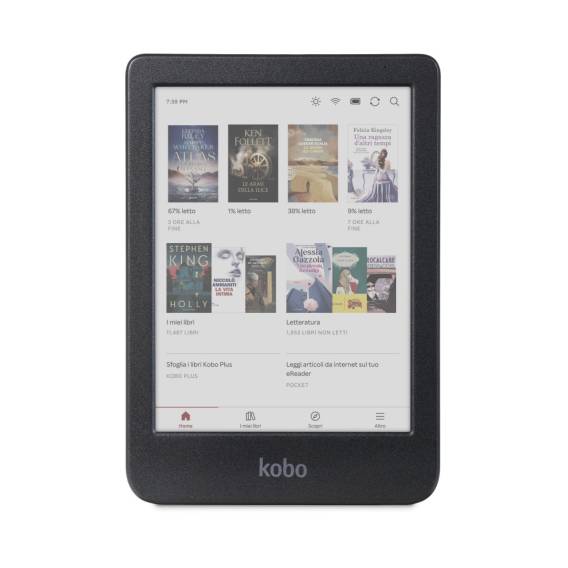 Obrázok pre Rakuten Kobo Clara Colour čtečka elektronických knih Dotyková obrazovka 16 GB Wi-Fi Černá