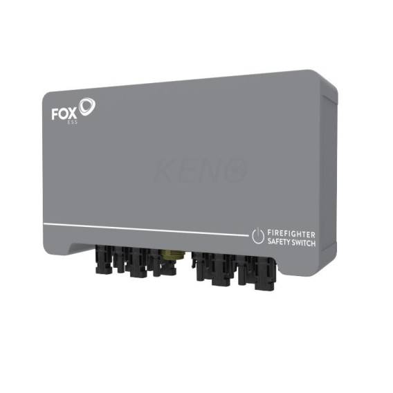 Obrázok pre DC disconnector for photovoltaic systems for 4 MPPT / FoxESS / 1500DC / Box 4 MPPT / MC4 connectors / IP66 / Motor drive / Automatic shutdown at 70C