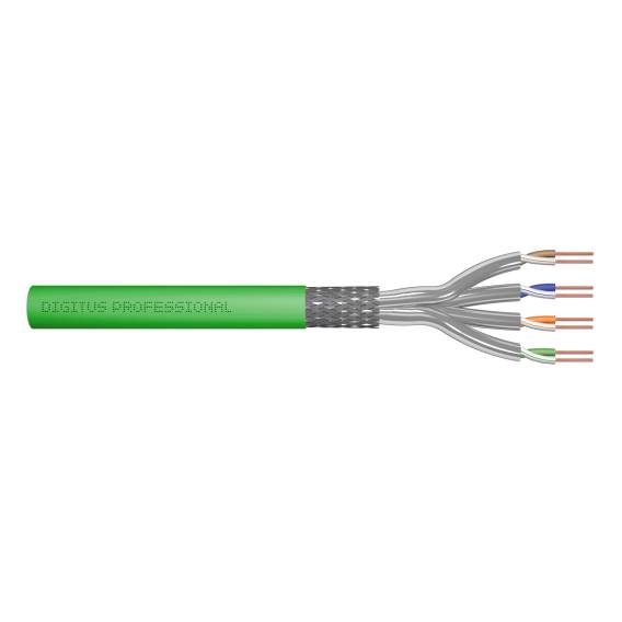Obrázok pre Digitus DK-1843-VH-1 síťový kabel Zelená 100 m Cat8.2 S/FTP (S-STP)