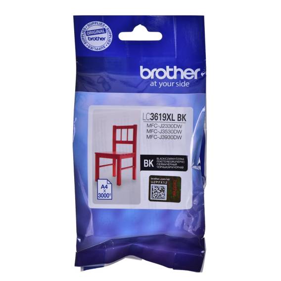 Obrázok pre Brother LC-3617Y originální černá inkoustová kazeta 1 ks.