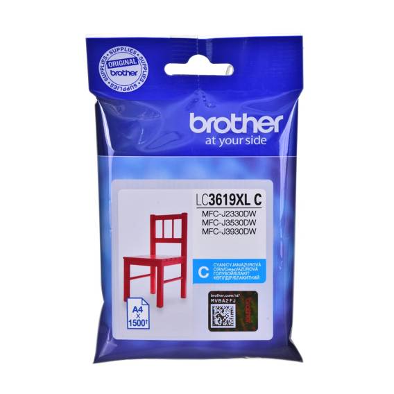 Obrázok pre Brother LC-3617Y originální černá inkoustová kazeta 1 ks.