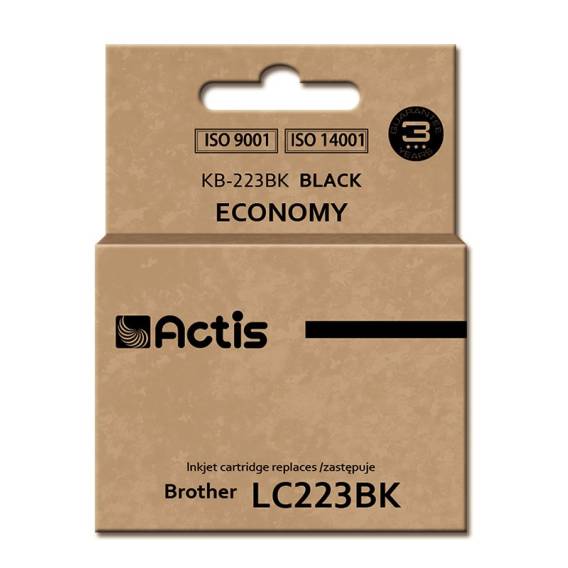 Obrázok pre Actis KB-223Bk (náhradní inkoust Brother LC223BK; standardní; 16 ml; černý)