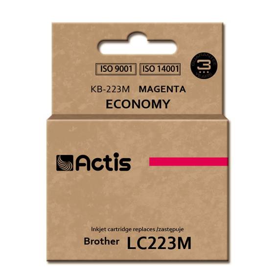 Obrázok pre Actis KB-223M inkoust (náhrada za Brother LC223M; standardní; 10 ml; červený)