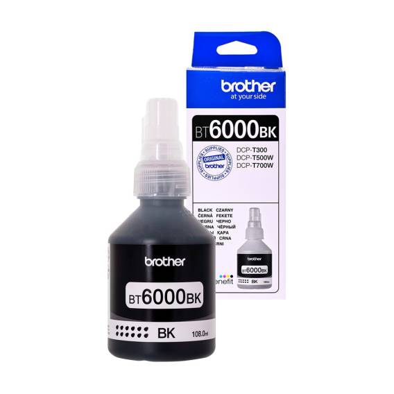 Obrázok pre Brother BT6000BK inkoustová náplň 1 kusů Originální Černá