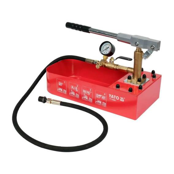 Obrázok pre YATO PRESSURE TEST HAND PUMP