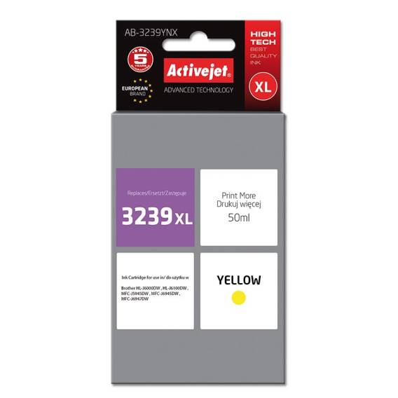 Obrázok pre Activejet AB-3239YNX Ink (náhrada za Brother LC3239XL; Supreme; 50 ml; žlutý)