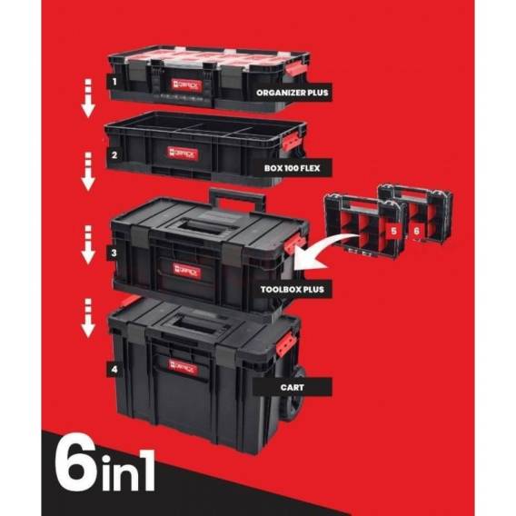 Obrázok pre QBRICK SYSTEM TWO 6-in-1 SET 535 x 390 x 820
