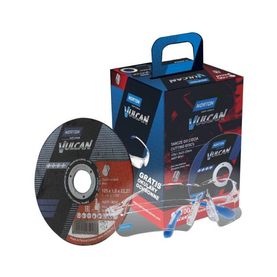 Obrázok pre NORTON SHIELD. VULCAN 125 x 1.0 /100pcs. INOX+GLASSES FREE