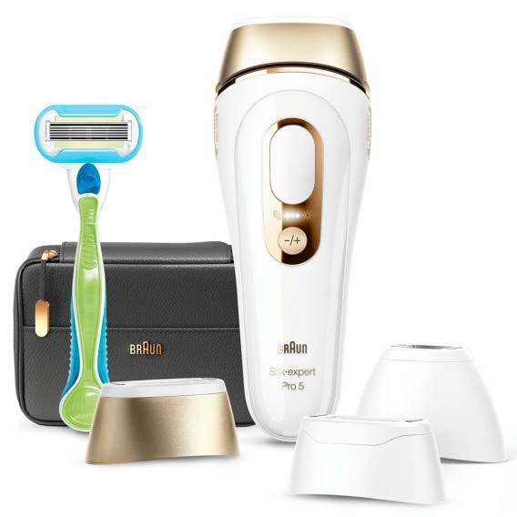 Obrázok pre Braun Silk-expert Pro 5 PL5243 Intenzivní pulzní světlo (IPL) Zlato, Bílá