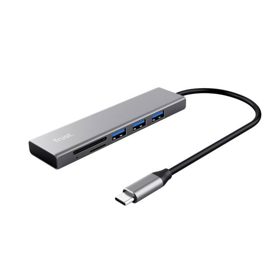 Obrázok pre Trust Halyx USB 3.2 Gen 1 (3.1 Gen 1) Type-C 104 Mbit/s Hliník