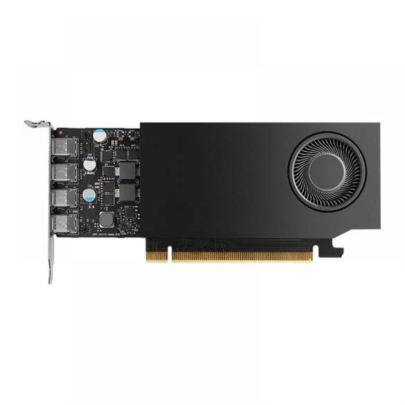 Obrázok pre PNY NVIDIA A1000 8GB GDDR6 128-BIT, NÍZKÝ PROFIL, PCIE 4.0 X8, JEDNOSLOTOVÝ, 4 X MINI DISPLAYPORT 1.4A, 50W, LP DRŽÁK, MALÝ BOX