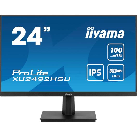 Obrázok pre iiyama ProLite XU2492HSU-B6 počítačový monitor 60,5 cm (23.8") 1920 x 1080 px Full HD LED Černá