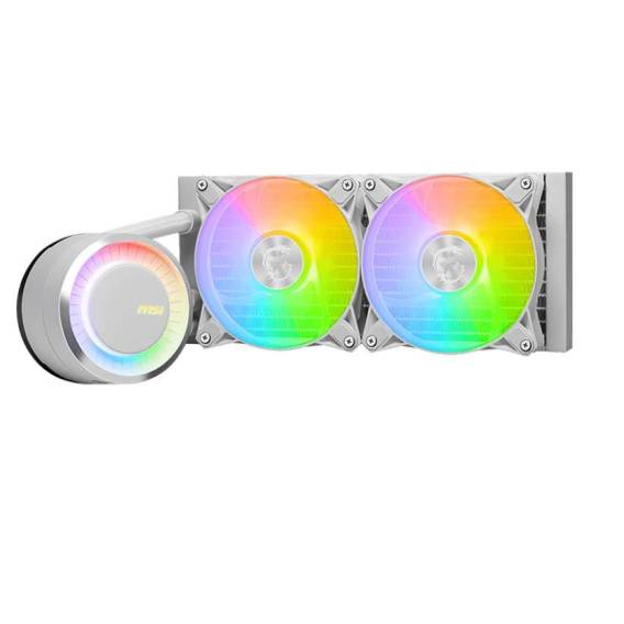 Obrázok pre MSI MAG Coreliquid E240 WHITE Základová deska, Procesor Kapalinový chladič typu vše v jednom 12 cm Bílá