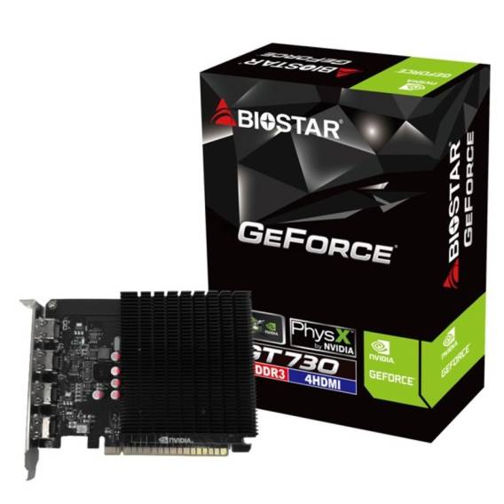 Obrázok pre Grafická karta Biostar GT 730 4GB 4xHDMI