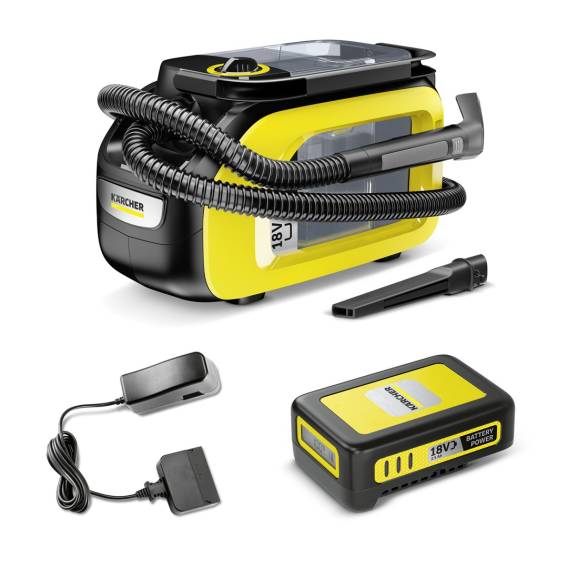 Obrázok pre Kärcher SE 3-18 Compact Battery Set 1,2 l Bubnový vysavač Mokrý 184 W Bezsáčkové