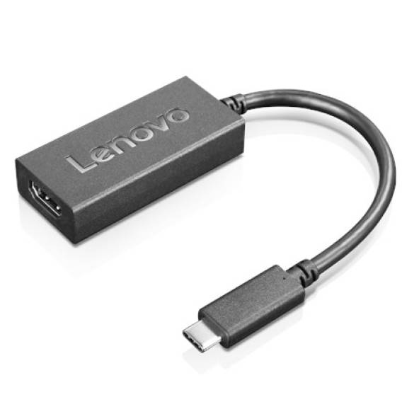 Obrázok pre Lenovo 4X90R61022 adaptér k video kabelům 0,24 m USB typu C HDMI Typ A (standardní) Černá