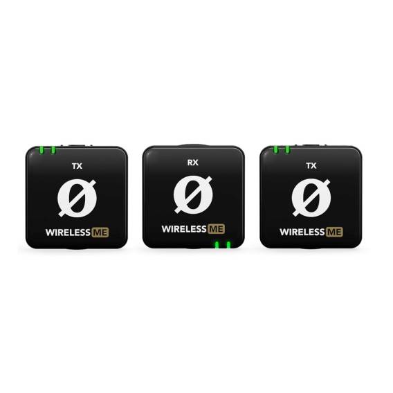Obrázok pre RØDE Wireless ME Dual - kompaktní bezdrátový mikrofonní systém se dvěma vysílači pro dvoukanálové nahrávání
