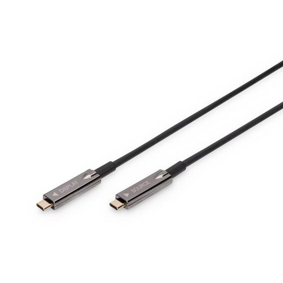 Obrázok pre Digitus AK-330160-200-S USB kabel USB 3.2 Gen 1 (3.1 Gen 1) 20 m USB C Černá