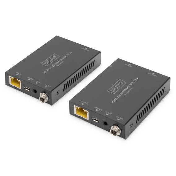 Obrázok pre Digitus DS-55506 AV prodlužovačka AV vysílač a přijímač Černá