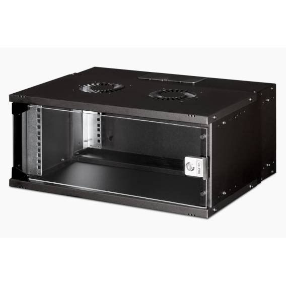 Obrázok pre Digitus DN-49201 rack 4U Nástěnný regál Černá