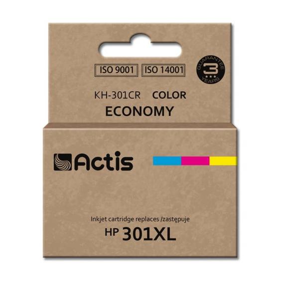 Obrázok pre Actis KH-301CR (náhradní inkoust HP 301XL CH564EE; standardní; 21 ml; barevný)