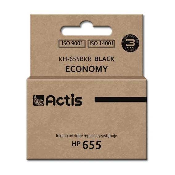 Obrázok pre Actis KH-655BKR (náhradní inkoust HP 655 CZ109AE; standardní; 20 ml; černý)