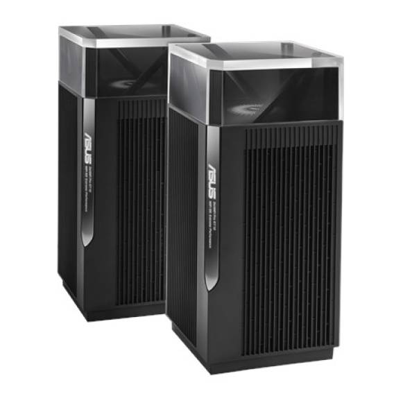 Obrázok pre ASUS ZenWiFi Pro ET12 Tři pásma (2,4 GHz / 5 GHz / 6 GHz) Wi-Fi 6E (802.11ax) Černá 3 Vnitřní