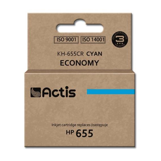 Obrázok pre Actis KH-655CR (náhradní inkoust HP 655 CZ110AE; standardní; 12 ml; modrý)