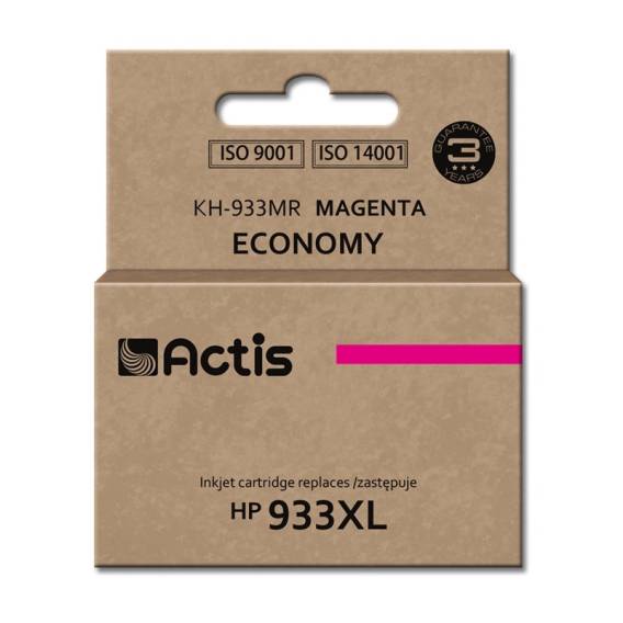 Obrázok pre Actis Inkoust KH-933MR (náhradní inkoust HP 933XL CN055AE; standardní; 13 ml; červený)