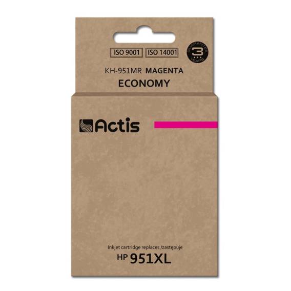 Obrázok pre Actis Inkoust KH-951MR (náhradní inkoust HP 951XL CN047AE; standardní; 25 ml; červený)
