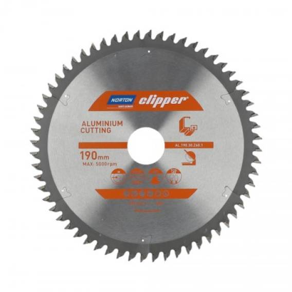 Obrázok pre NORTON PIŁA TARCZOWA 216mm x 30mm x 80z ALUMINUM (2,6/1,8)
