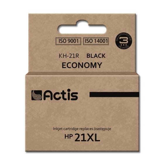 Obrázok pre Actis Inkoust KH-21R (náhradní inkoust HP 21XL C9351A; standardní; 20 ml; černý)