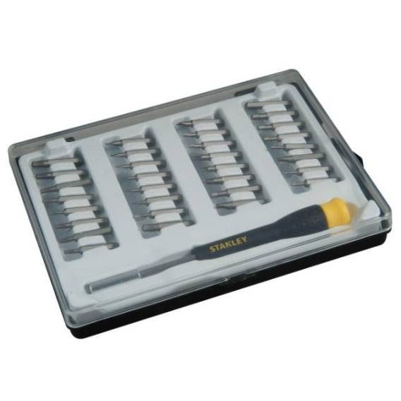 Obrázok pre set of precision screwdrivers with interchangeable bits - 37 pcs.